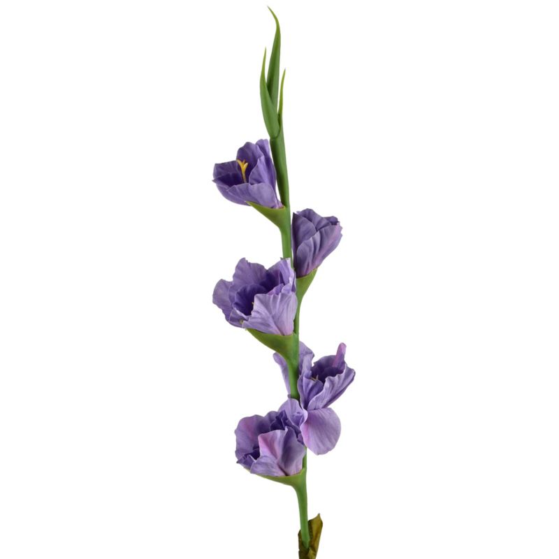 Kwiat sztuczny Viridis Mieczyk 85cm zielony 1szt