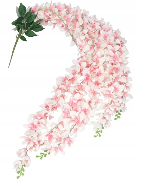 Kwiaty zwisajce sztuczne Top Gift sztuczna Wisteria 105 cm zwisajca 1szt