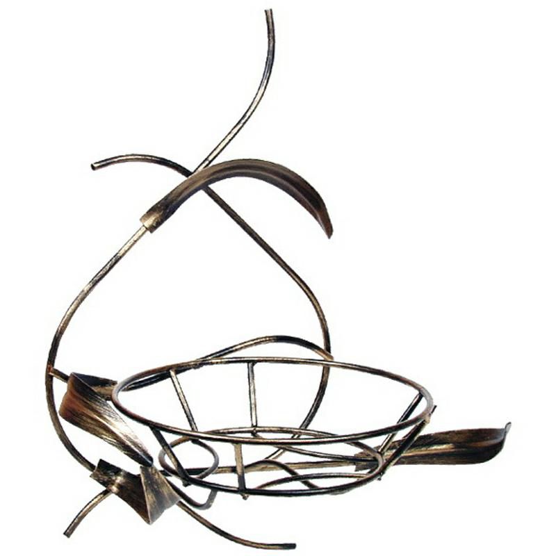Kwietnik Dąstal Metalowy Czarny 50x23x46 cm 1 szt.