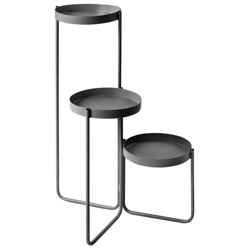 Kwietnik Fragaria 42 cm Metal Czarny 1 szt.