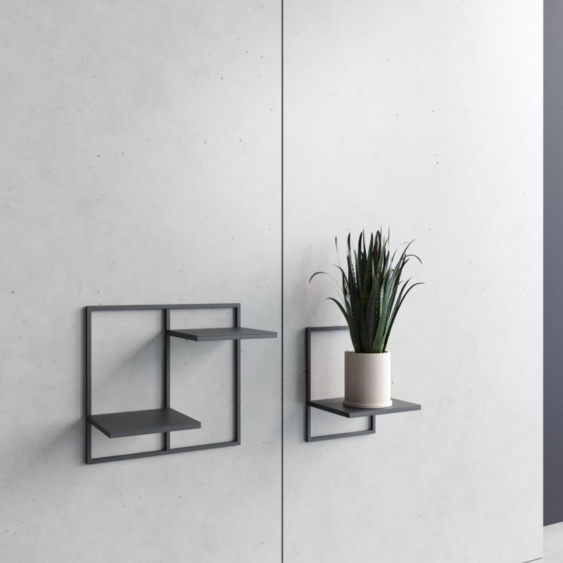 Kwietnik Wiszący Your Loft Design Black 38,5x20x35 Elven M 1szt.