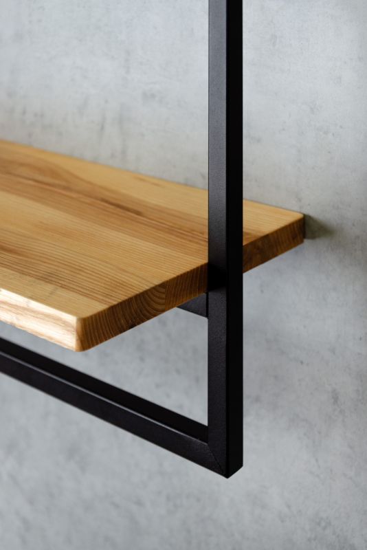 Kwietnik Wiszący Your Loft Design Black Oak 43x20x30 Nesle M 1szt.