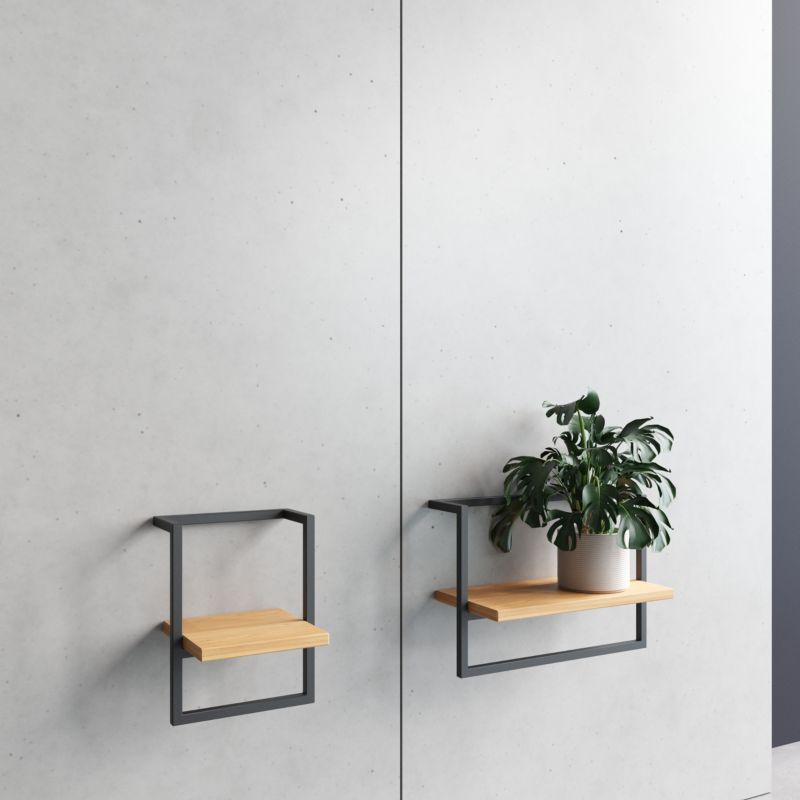 Kwietnik Wiszacy Your Loft Design  Black Oak 23x20x30  Nesle S 1szt.