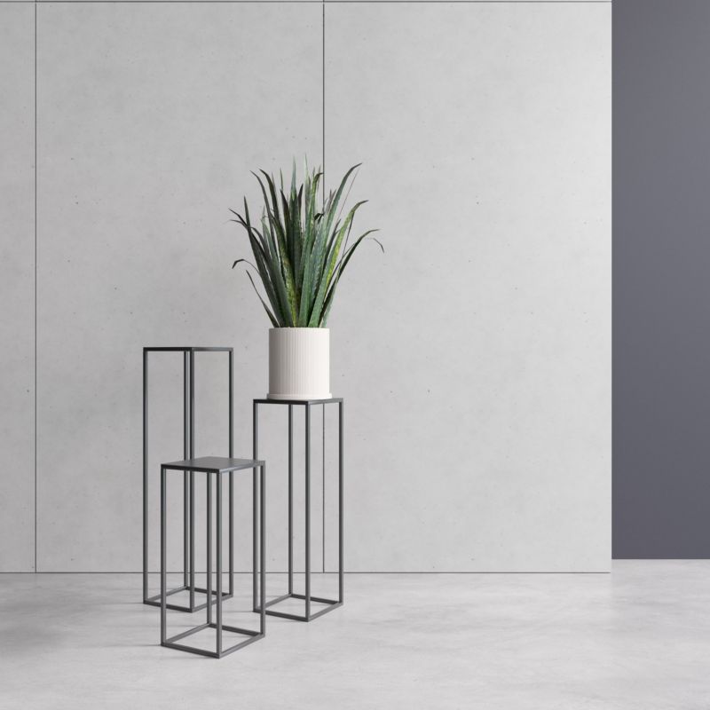 Kwietnik Your Loft Design  Black 19x19x47 Evron S 1szt.