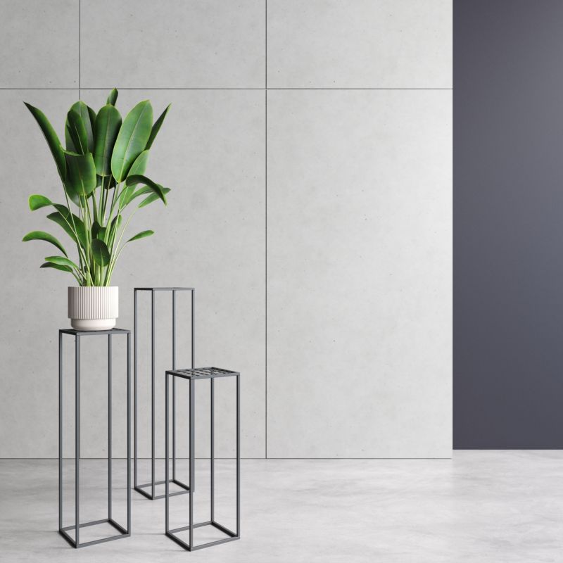 Kwietnik Your Loft Design  Black 19x19x75 Renes M 1szt.