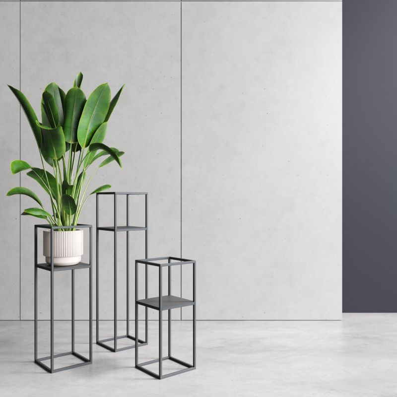 Kwietnik Your Loft Design Black 19x19x77 Lille L 1szt.