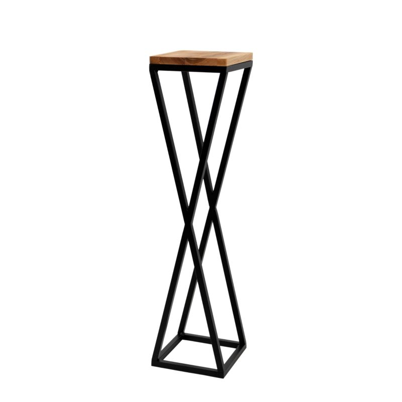 Kwietnik Your Loft Design Black Oak 19x19x77 Vichy M 1szt.