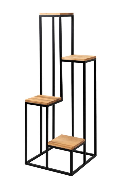 Kwietnik Your Loft Design Black Oak 40x40x112 Tuluza L 1szt.