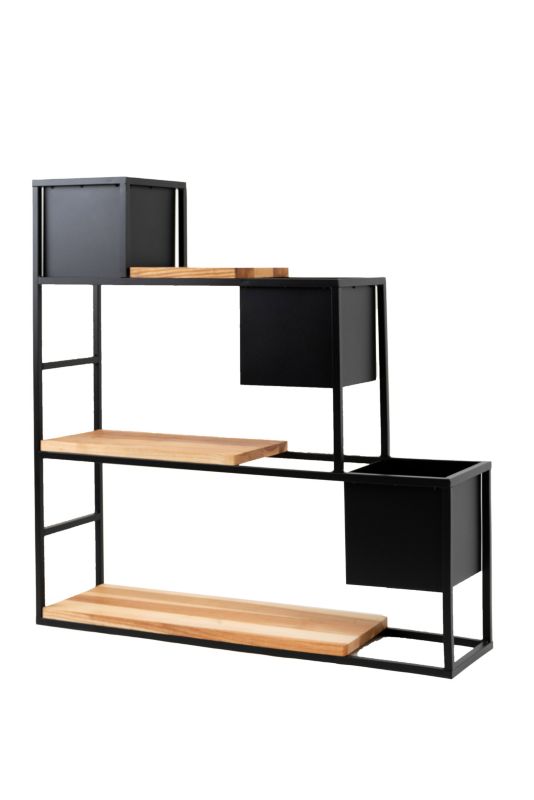Kwietnik Your Loft Design Black Oak 90x23x90  Lyon S 1szt.