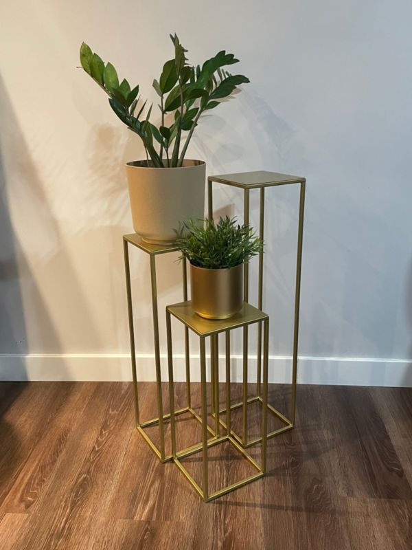 Kwietnik Your Loft Design Gold 19x19x47 Evron S 1szt.