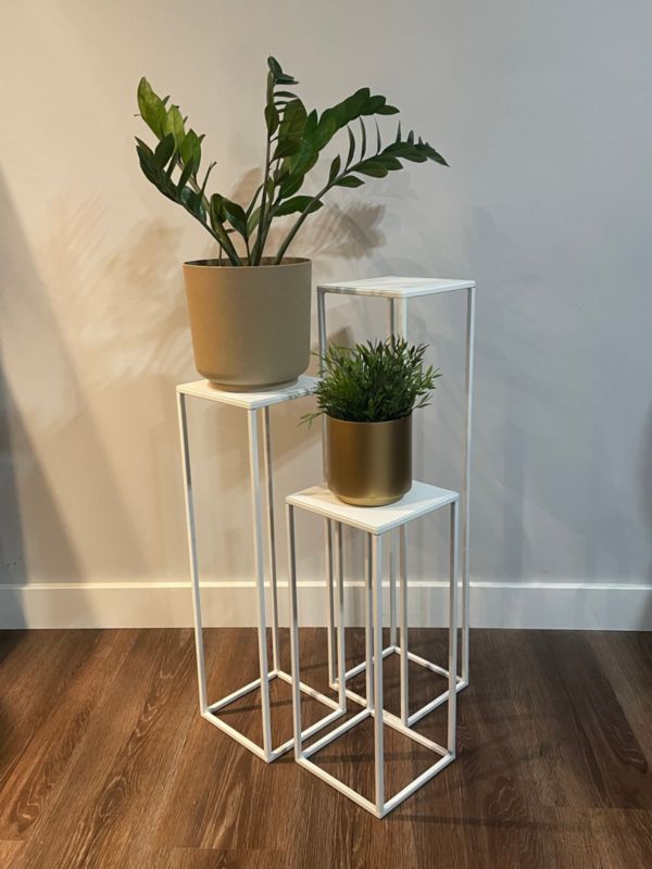 Kwietnik Your Loft Design  White 19x19x62 Evron M 1szt.