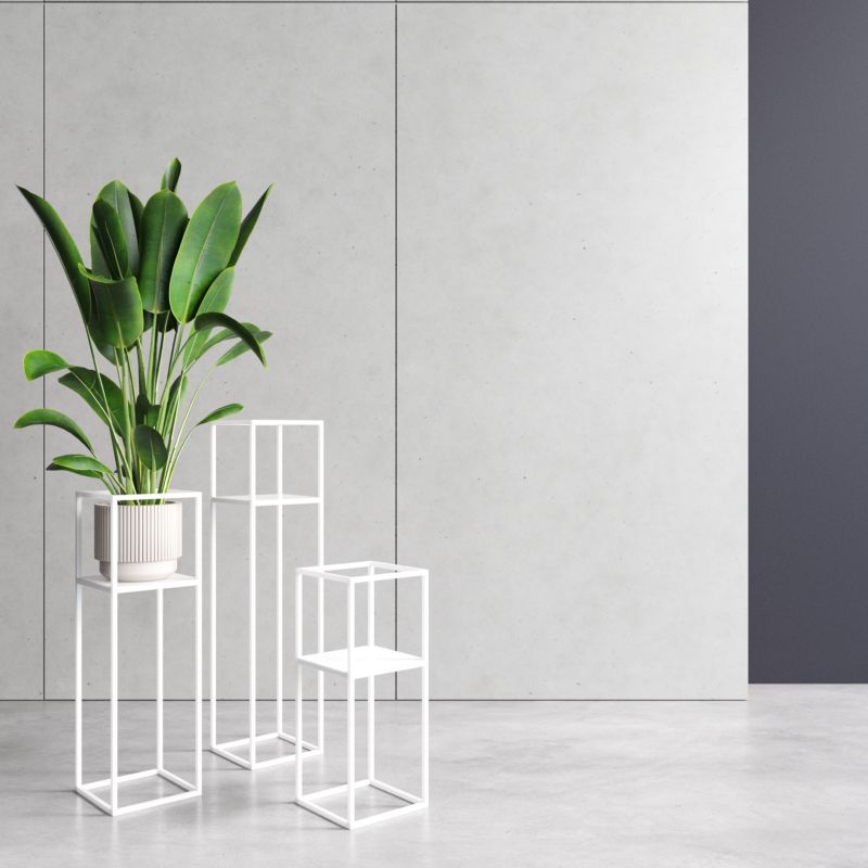 Kwietnik Your Loft Design White 19x19x62 Lille M 1szt.