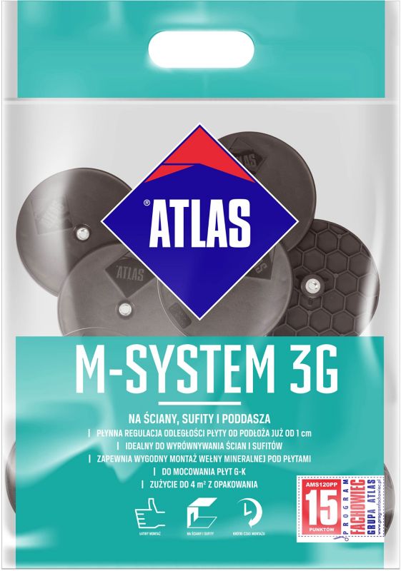 Łącznik do montażu płyt g-k Atlas M-System 3G L100