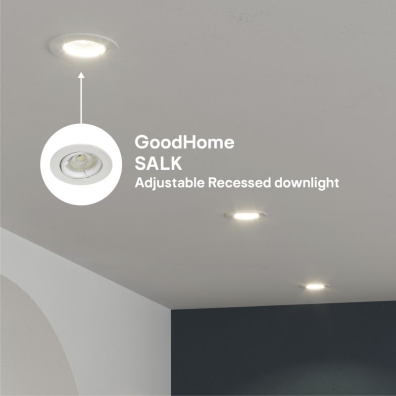 Łącznik kątowy do oświetlenia podszafkowego GoodHome Fidalgo
