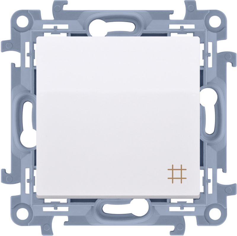 Łącznik krzyżowy Kontakt-Simon S10 biały