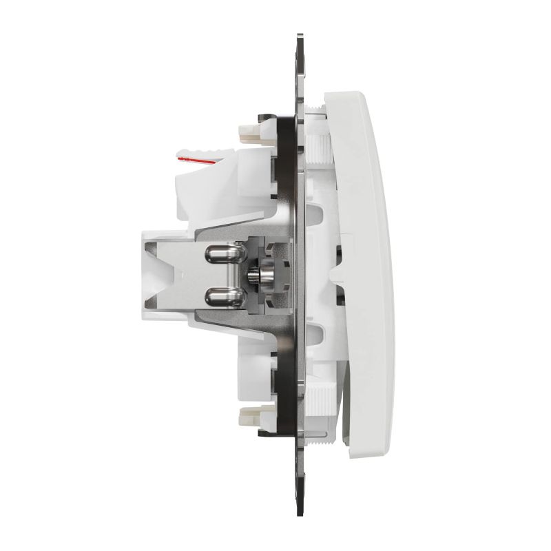 Łącznik podwójny podświetlany Schneider Electric Sedna Design&Elements biały