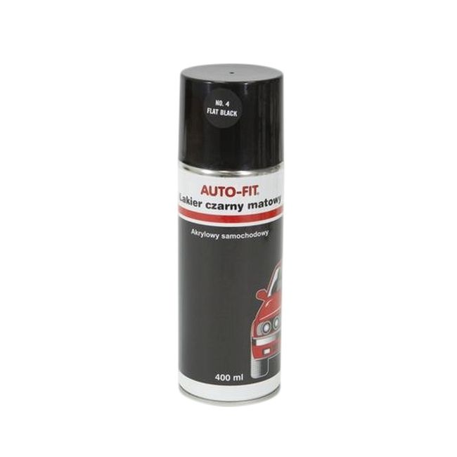 Lakier Auto-Fit czarny spray 400 ml