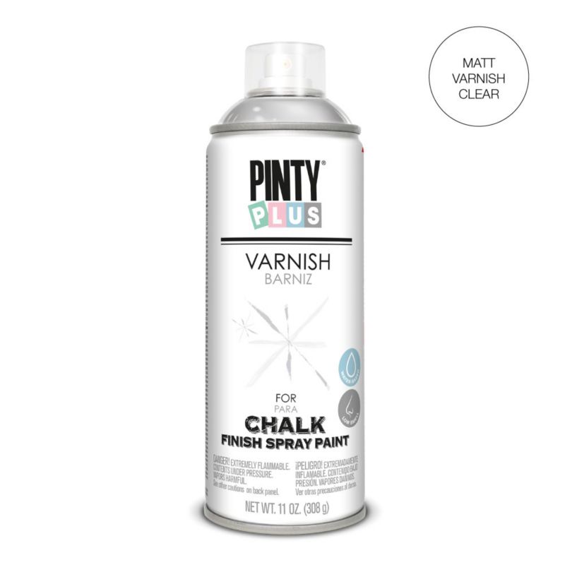Lakier do farb kredowych w sprayu Pintyplus Chalk 0.4l