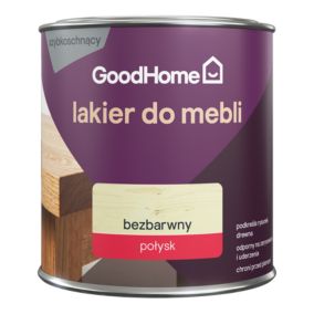 Lakier do mebli GoodHome bezbarwny połysk 0,25 l