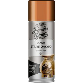 Lakier efekt lustrzany Forever Paints 400 ml stare złoto