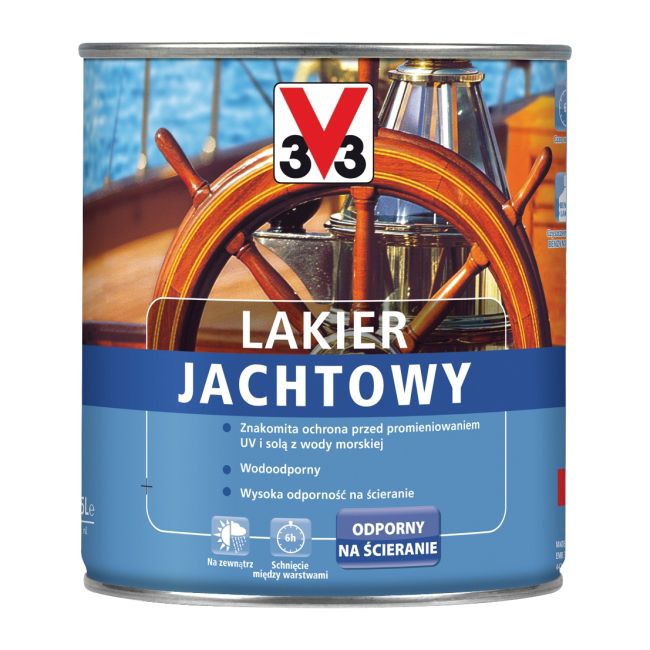 Lakier jachtowy V33 bursztynowy 0,75 l