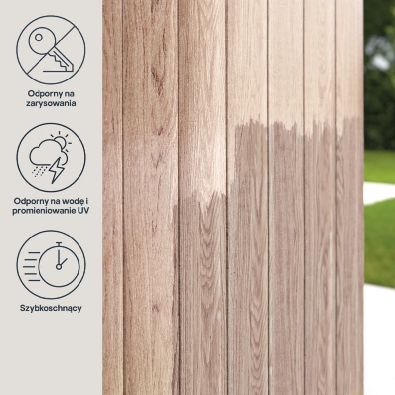 Lakier zewnętrzny GoodHome bezbarwny połysk 0,25 l