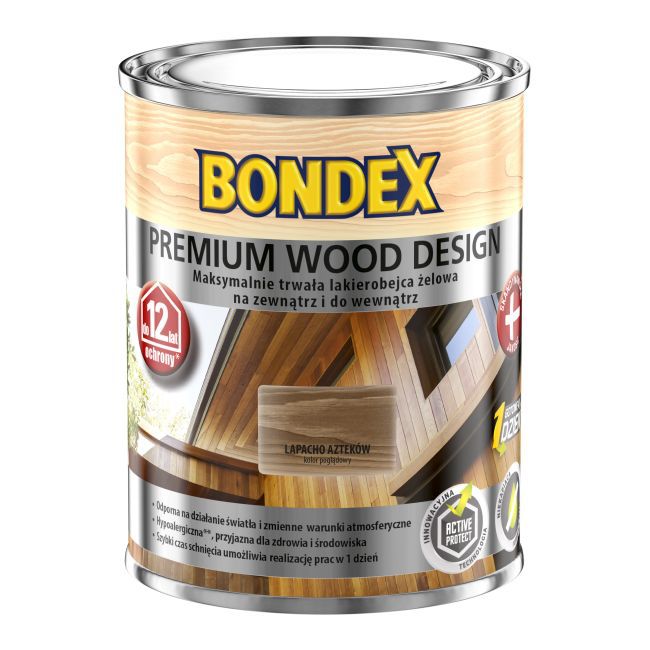 Lakierobejca Bondex Premium Wood Design 12 lat sosna 0,75 l