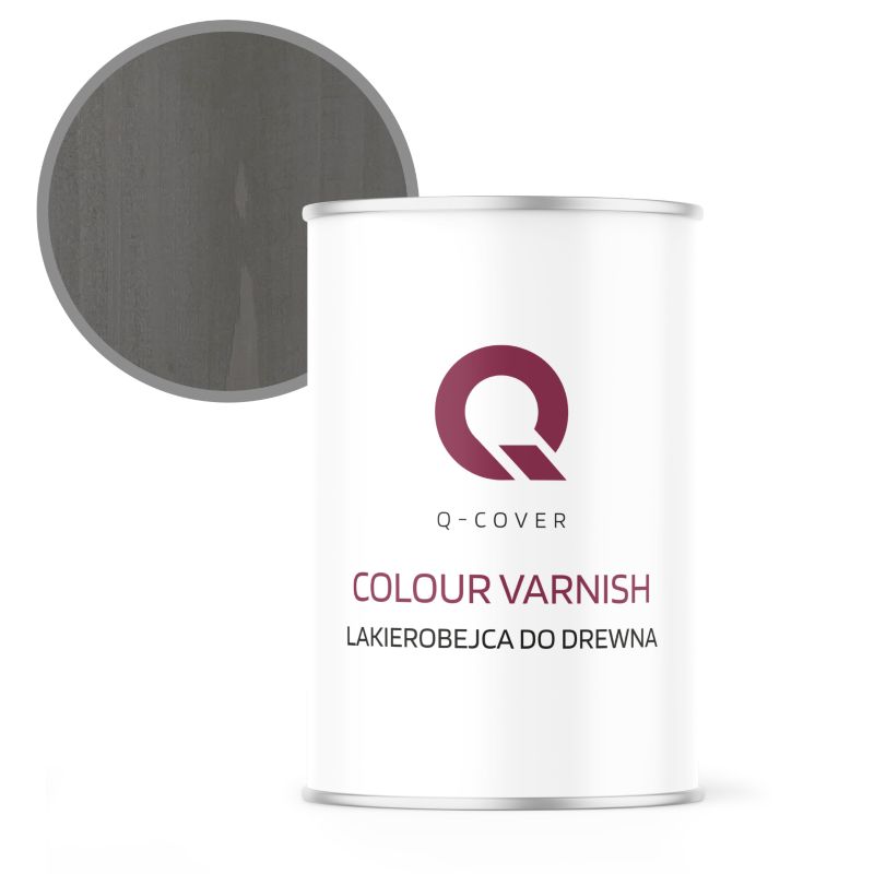 Lakierobejca do Drewna 3w1 Q-Cover Antracyt Satyna 1L