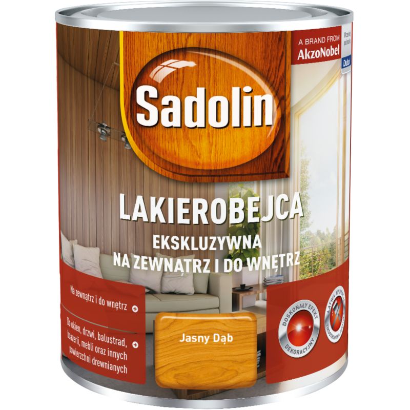 Lakierobejca Sadolin Ekskluzywna dąb jasny 0,75 l