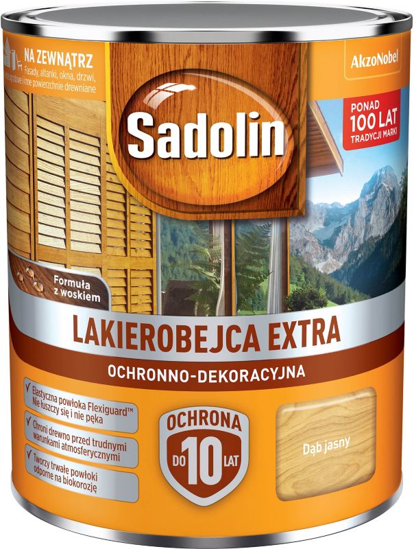 Lakierobejca Sadolin Extra dąb jasny 0,75 l