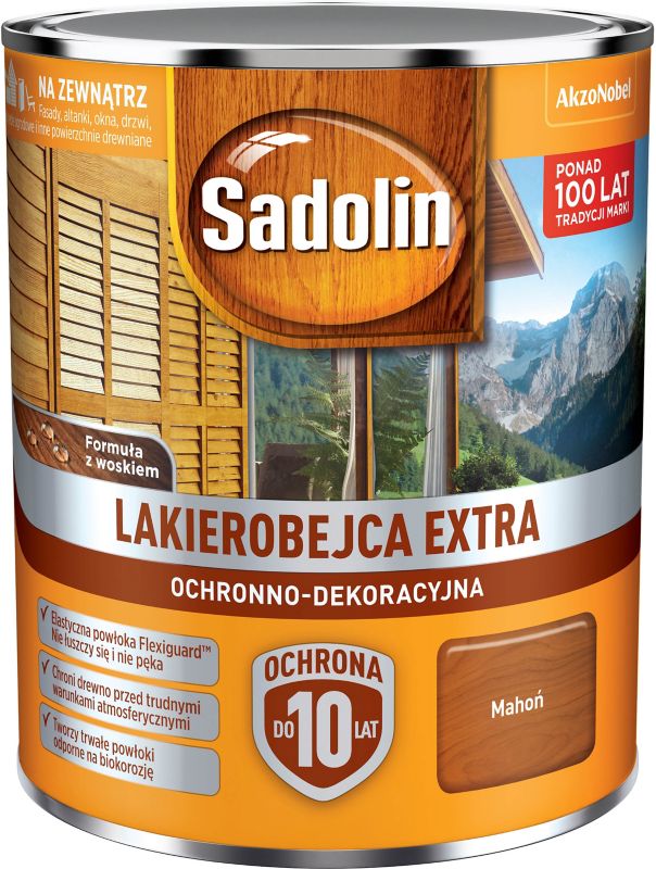 Lakierobejca Sadolin Extra mahoń 0,75 l