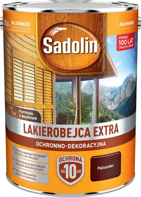 Lakierobejca Sadolin Extra palisander 5 l