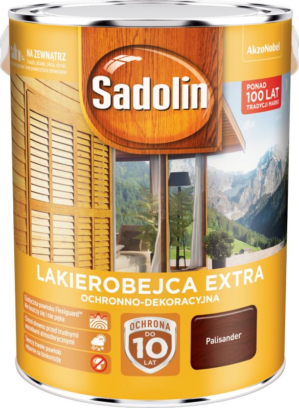 Lakierobejca Sadolin Extra palisander 5 l