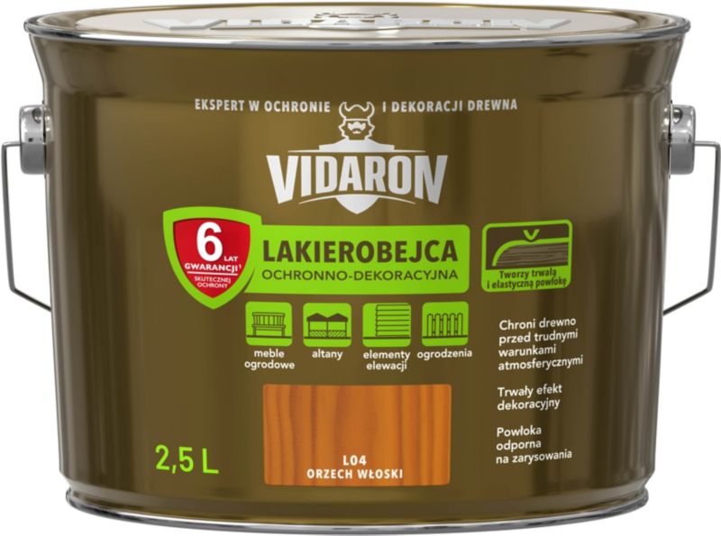 Lakierobejca Vidaron orzech włoski 2,5 l