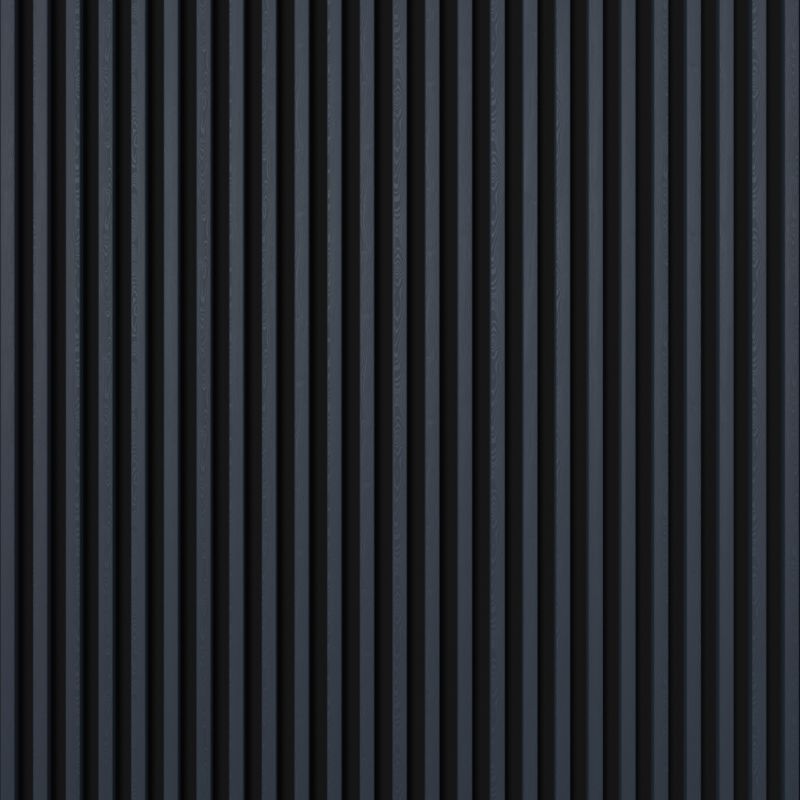 Lamel ścienny Stegu Linea Slim 265 x 15 cm Panel niebieski / czarny 3 elementy- 1szt