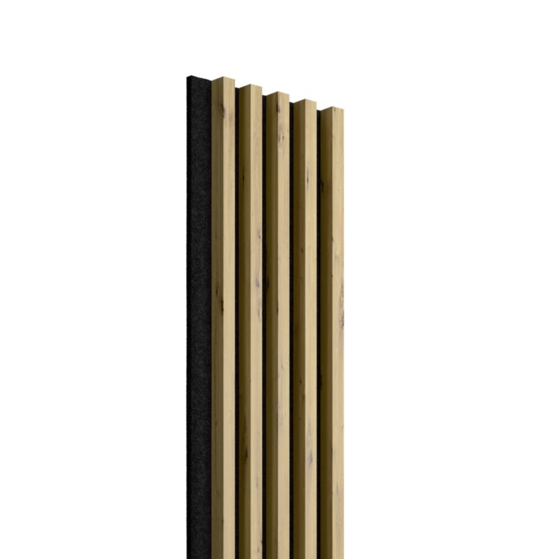 Lamel ścienny na filcu Radex 265 x 24,5 cm dąb