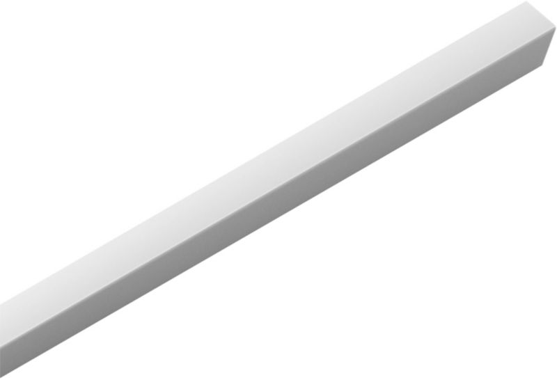 Lamel ścienny pojedynczy Stegu Linea Single MDF 275 x 2,8 cm biały