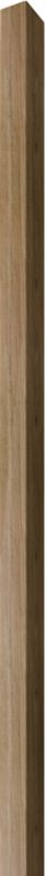 Lamel ścienny pojedynczy Stegu Linea Single MDF 275 x 2,8 cm dąb