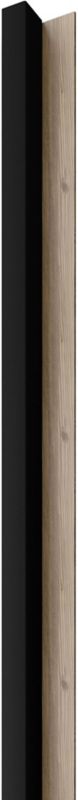 Lamel ścienny Stegu 275 x 6,4 cm dąb/czarny 1 element
