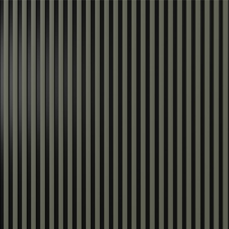 Lamel ścienny Stegu Linea Select 265 x 24,5 cm sage/black