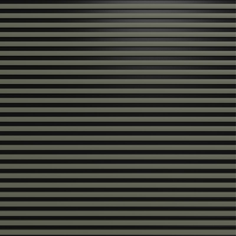 Lamel ścienny Stegu Linea Select 265 x 24,5 cm sage/black