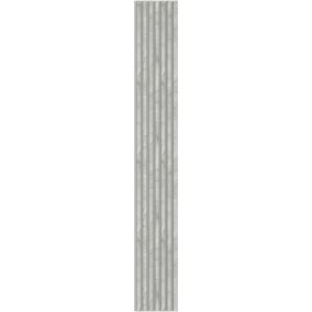 Lamel Vertical Line 300 x 2650 mm szary / kamień na filcu