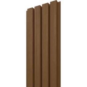Lamel zewnętrzny Linea Outdoor T 275 x 21,9 cm brązowy