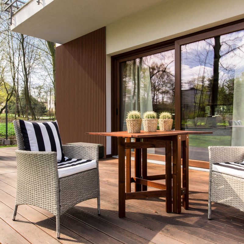 Lamel zewnętrzny Linea Outdoor T 275 x 21,9 cm brązowy