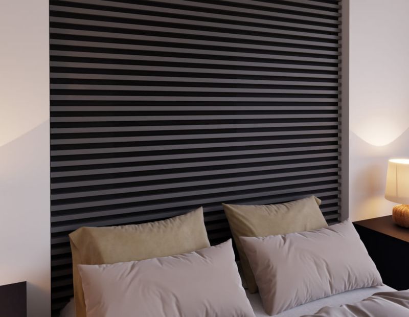 Lamele ścienne BD art. pionowe poziome 275x24 płyta HDF MDF 5 el.  do salonu, sypialni 1szt.