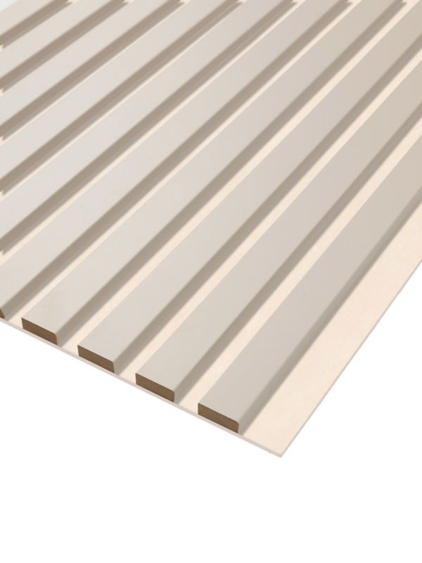 Lamele Ścienne na Beżowym Filcu SunWood 275x46cm Panele Dekoracyjne Kaszmir 1 szt.