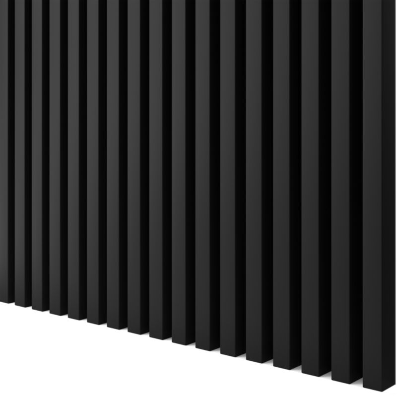 Lamele klasyczne LAMELE3D czarny mat zestaw 10 szt
