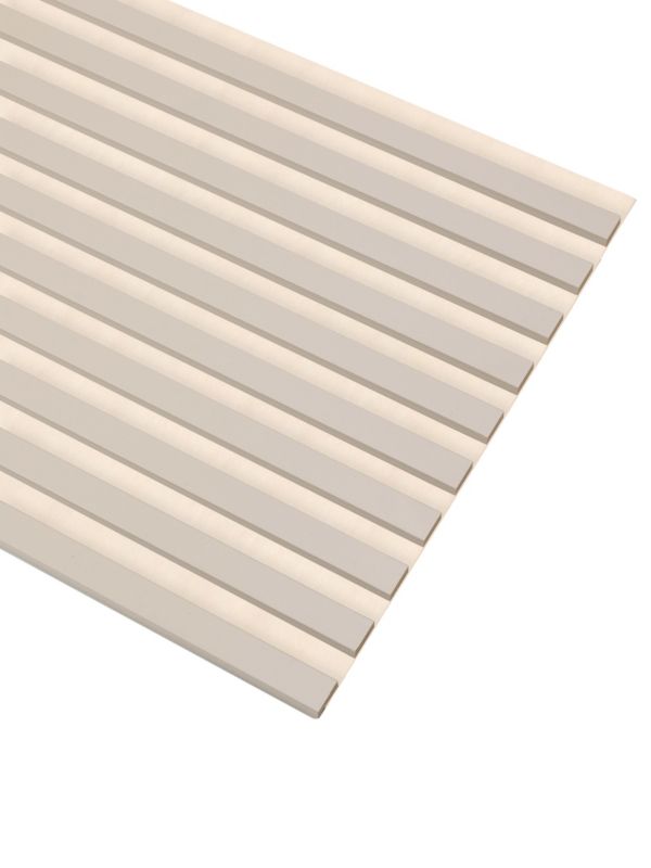 Lamele na Beżowym Filcu Ścienne SunWood 275x58cm Panel Dekoracyjny Kaszmir 1 szt.