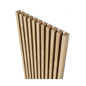 Lamele na białej płycie 18,5 x 275 cm Mebano PRO dąb naturalny grandson 4 szt.