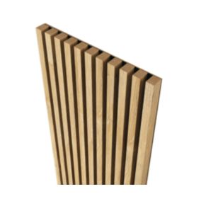Lamele na czarnej płycie 18,5 x 275 cm Mebano PRO dąb naturalny grandson 4 szt.